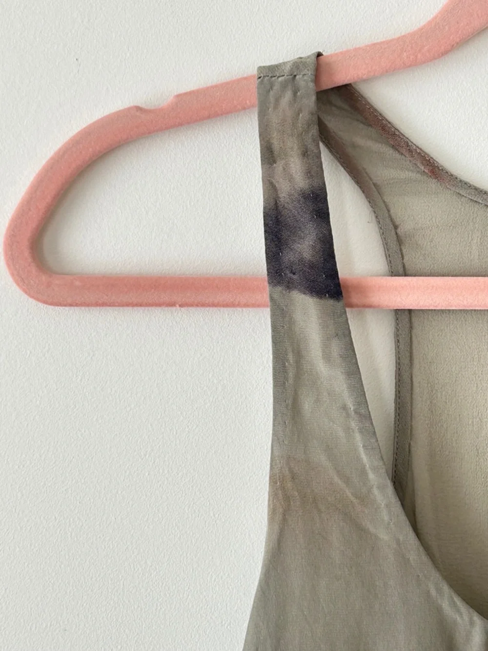 Aritzia Wilfred 100% Silk Watercolor Tank Top